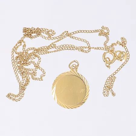 Diverse guld defekt och gravyr 18K Vikt: 3,7 g