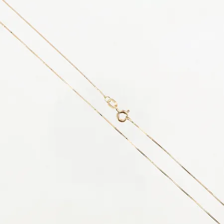 Kedja Venezia 38,5cm, bredd: 1mm, GHA 18K Vikt: 1,2 g