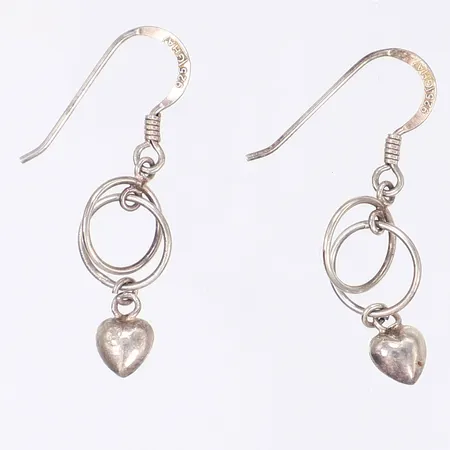 Ett par örhängen 33x11mm silver 925/1000 Vikt: 1,5 g