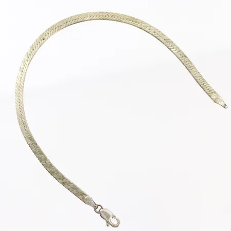 Armband 18cm, bredd 3mm, silver 925/1000 Vikt: 2,7 g