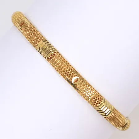 Armring Ø60mm bredd 6mm 21K  Vikt: 10,7 g