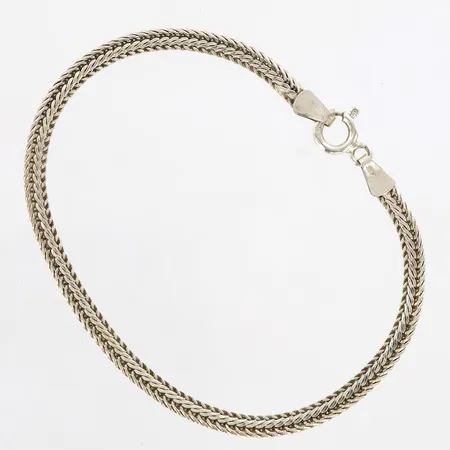 Armband 18cm, bredd:3mm, Balestra silver 925/1000 Vikt: 3,5 g