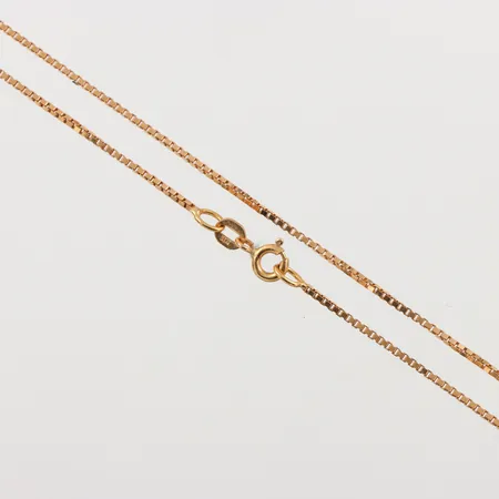 Kedja venezia, 45cm, bredd: 1mm, Balestra, 18K, 4,2g.