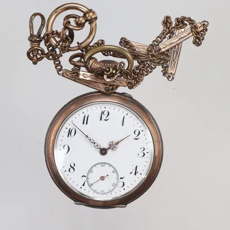 Fickur Ø45mm, silver, defekt, 800/1000, bruttovikt 61,6g