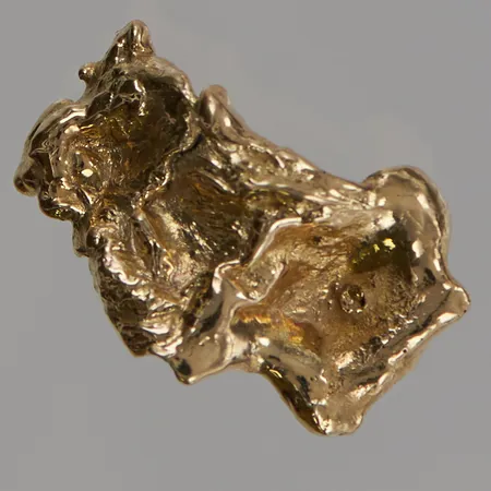 Ring Ø16¼, bredd:24x16mm, utsliten gravyr, 14K 6,2g.