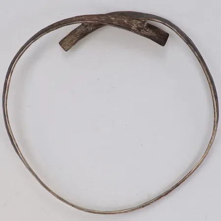 Collier, stelt, bucklor, 925/1000 silver Vikt: 48,2 g