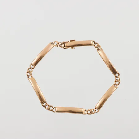 Armband, 19,5cm, bredd: 4,2mm, 18K, 17,0g.