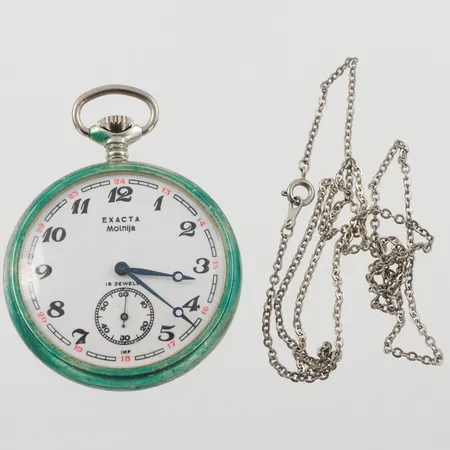 Fickur Exacta, 50mm, manuell, vitmetall