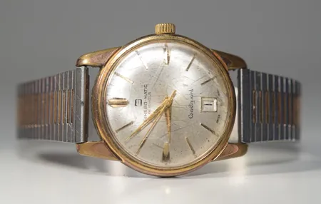  Herrur Ginsbo - Matic Coastguard Swiss Made 41 Jewels Ø 34 mm, repigt glas smutsig urtavla, Går vid enklare test. Vi lämnar ingen funktions garanti Vikt: 0 g