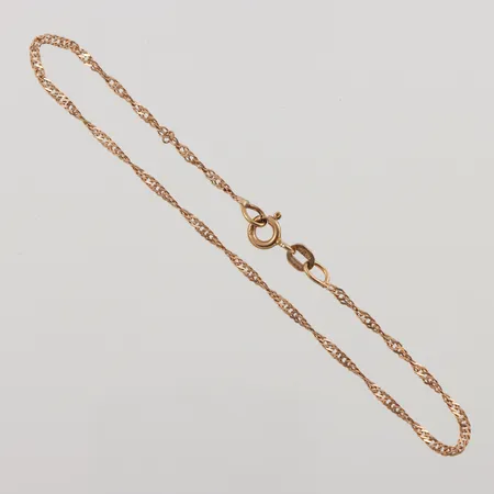 Armband Singapore, 18,5cm, bredd: 1,7mm, Balestra, 18K, 1,2g.
