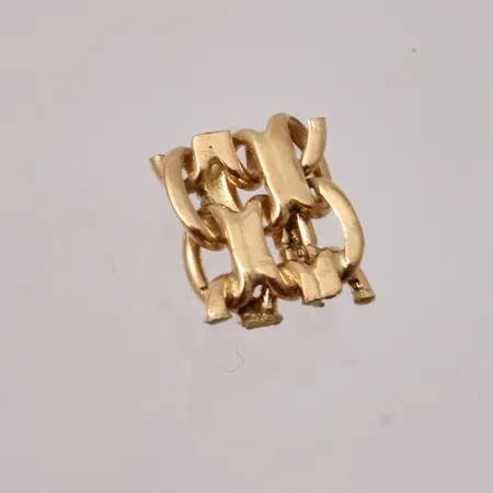 Defekt guld, 18K, vikt 0,3g.