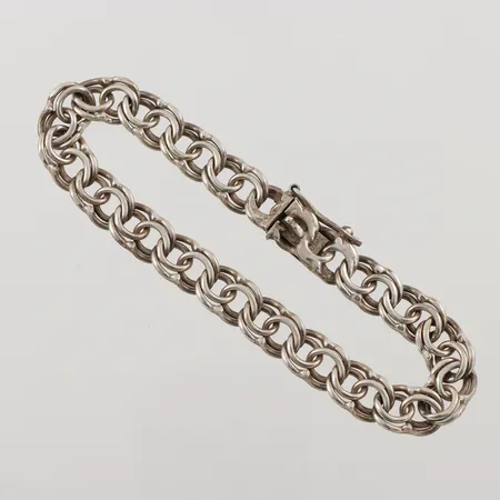 Armband Bismarck, 19cm, bredd: 8,5mm, 830/1000 silver, 18,7g.