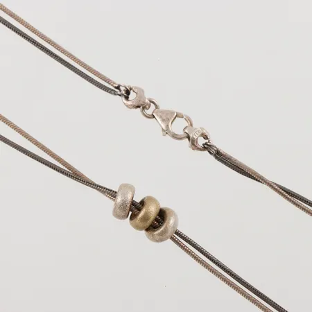 Collier, 42,5cm, 925/1000 silver, 12,2g.