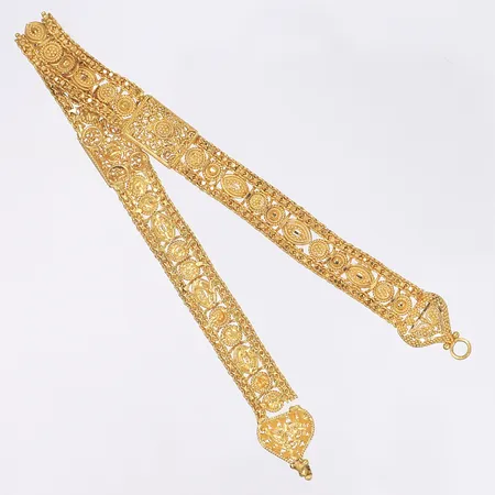 Armband 20,5cm defekt 22K Vikt: 19,6 g