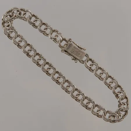 Armband Bismarck, 19cm, bredd:7mm, 925/1000 Silver 10,5g.
