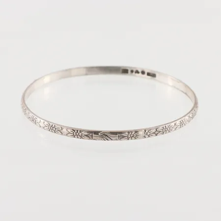 Armring, Ø65mm, bredd: 4,2mm, 830/1000 silver, 11,5g.