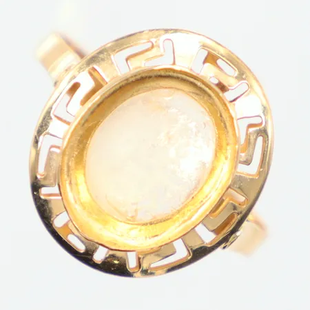 Ring utan sten 14k Vikt: 1,6 g