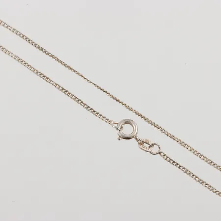 Kedja pansar, 45cm, bredd: 1,3mm, 925/1000 silver, 2,3g Vikt: 2,3 g
