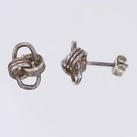 Ett par örhängen 17x11mm silver 925/1000 Vikt: 2,7 g