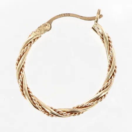 Enstaka örhänge 20mm, 10K Vikt: 0,7 g