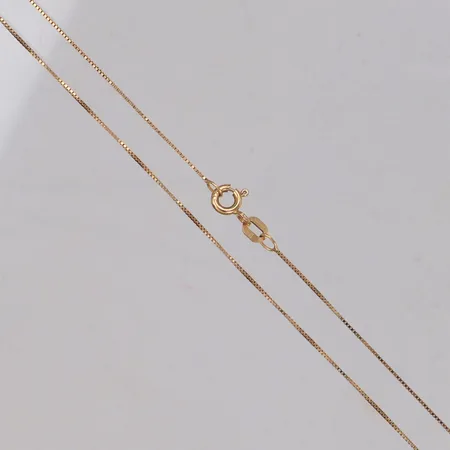 Kedja Venezia, längd 42cm, bredd 0,6mm, 18K Vikt: 1,5 g