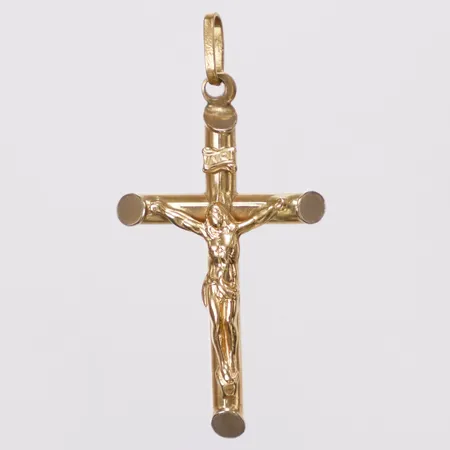 Hänge krucifix, 40mm, 18K  Vikt: 2,6 g