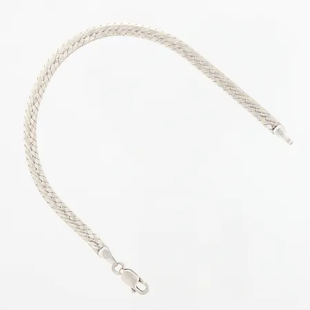 Armband 18,5cm, bredd: 4mm, silver 925/1000 Vikt: 4,6 g
