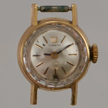 Damur Tissot 18K, 17mm, manuell, 18K bruttovikt 8,4g.