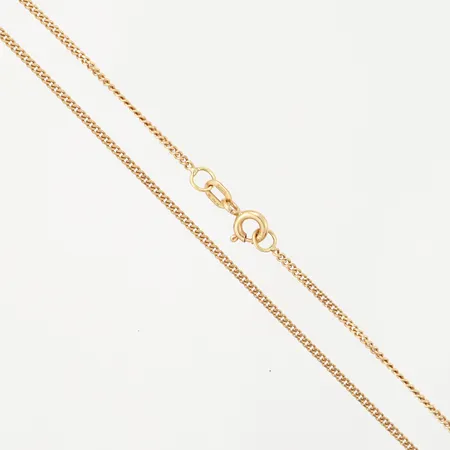 Kedja Pansar 51cm, bredd: 1,5mm, GHA, 18K Vikt: 3,8 g