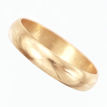 Ring slät stl 20, bredd: 4,5mm, gravyr, 18K Vikt: 4,5 g