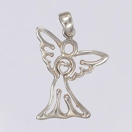 Hänge ängel 31x23mm silver 925/1000 Vikt: 2,8 g