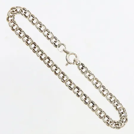 Armband Bismarck, 18cm, bredd: 4mm, silver 835/1000 Vikt: 4,3 g
