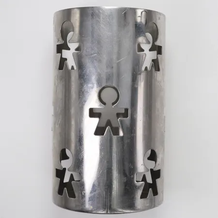 Brödhållare Alessi Italy, höjd 15cm, Ø9cm, stål