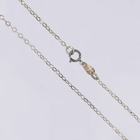 Halskedja ankarlänk längd 51cm bredd 2mm silver 925/1000 Vikt: 2 g