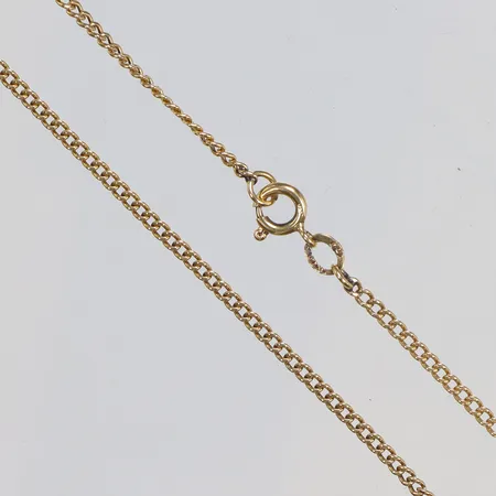 Kedja Pansar 49cm bredd 1,2mm 18K Vikt: 6 g