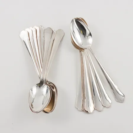 15 Skedar, 18cm, 830/1000 silver, 526,6g.