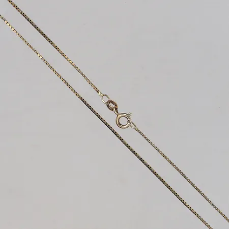 Kedja Venezia, längd 36,5cm, bredd 0,9mm, förgylld, silver 925/1000 Vikt: 2,1 g