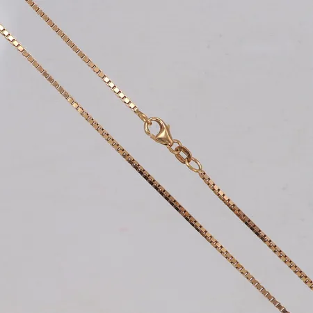 Kedja Venezia, längd 45cm, bredd 1,3mm, Balestra, 18K  Vikt: 6,8 g