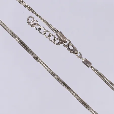 Halskedja 50cm bredd 2mm silver 925/1000  Vikt: 7,9 g