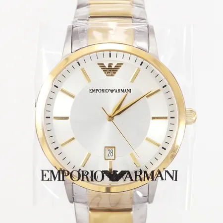 Herrur Emporio Armani Ø43 mm, Quartz, ref: AR-2449, nyskick med box och manual, behov av batteribyte