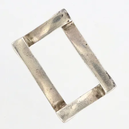 Hänge 21x31mm, ostämplat silver  Vikt: 8,8 g