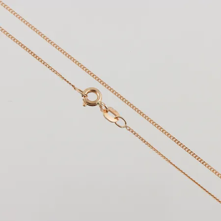 Kedja pansar, 36,5cm, bredd: 0,8mm, 18K, 1,4g.