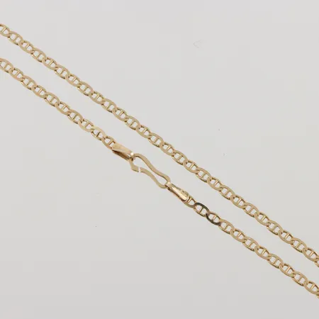 Kedja, 58cm, bredd: 2,2mm, 14K, 5,4g, 