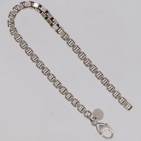 Armband Venezia, längd 17cm, bredd 4mm, silver 925/1000 Vikt: 14,8 g