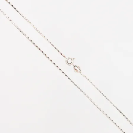 Kedja Venezia 17,5cm, bredd: 1mm, mindre skevheter, silver 925/1000 Vikt: 2,2 g