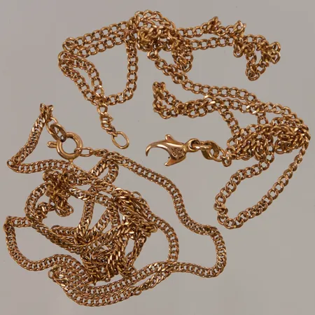 2 Kedjor, defekt, 17,6g.