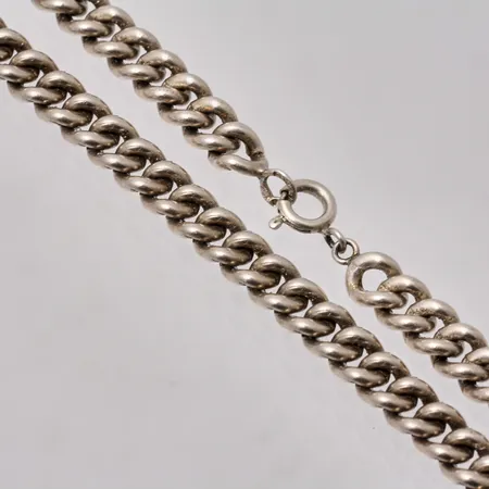  Armband i silver, 19cm, bredd 5,4mm, 830/1000, vikt 15g.