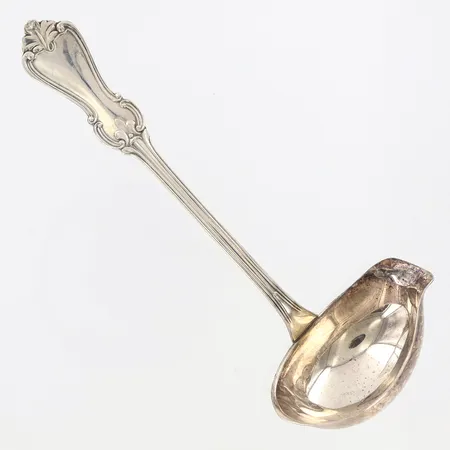 Såsslev 19cm, modell Olga, silver 830/1000 Vikt: 49 g