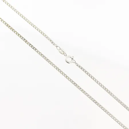 Kedja Pansar, 42cm, bredd 2mm, 925/1000 silver  Vikt: 4,6 g