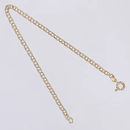 Armband Bismarck längd 18cm bredd 3mm 18K Vikt: 2,4 g